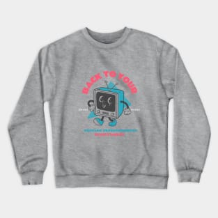 Back to your regular deprogramming Crewneck Sweatshirt